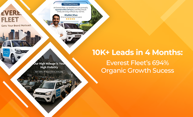 SEO Case Study: 10K+ Leads in 4 Months for Everest Fleet | Digichefs