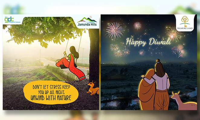 150K Organic Reach On Social Media With Special Diwali Campaign | Jamunda Hills