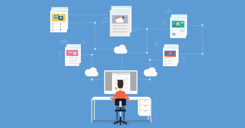 Interlinking webpage