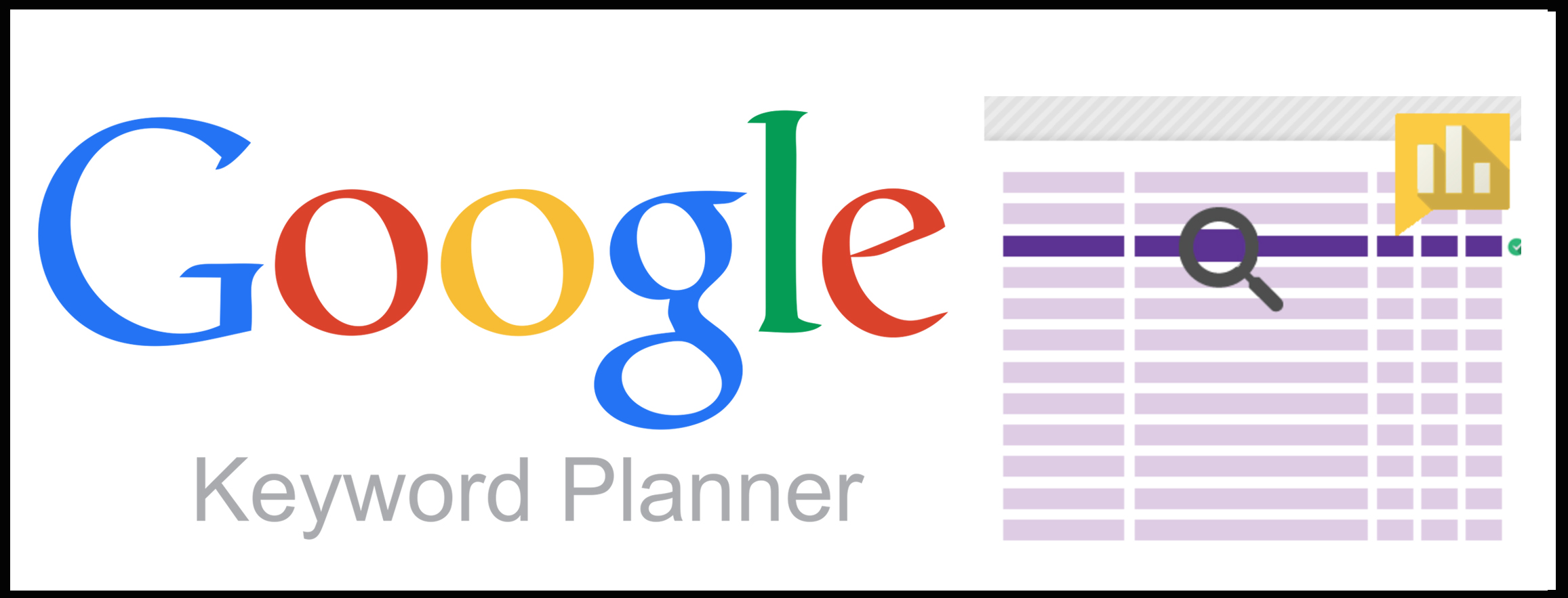 Google keyword planner