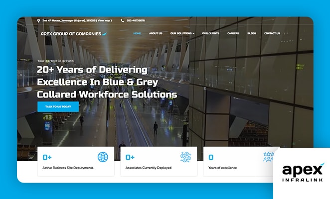 Complete Branding Makeover for One of the largest Manpower Companies in Asia | Apex Infralink