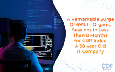 A Remarkable Surge Of 69% In Organic Sessions In Less Than 8 Months For CDP India: A 30-year Old IT Company