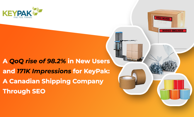 110% Increase in Organic Users & 51% Rise in Conversions For Canadian Packaging Company: Keypak