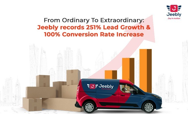 Jeebly’s Phenomenal 4-Month Journey: 251% Lead Growth and 100% Conversion Rate Increase