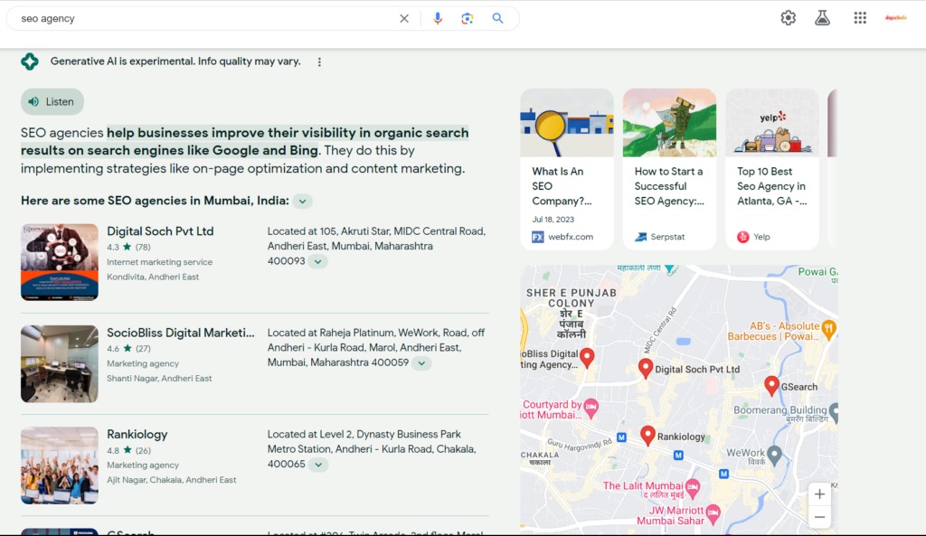 SEO Agency in Mumbai