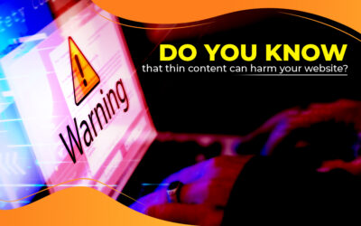 Do you know that thin content can harm your website?