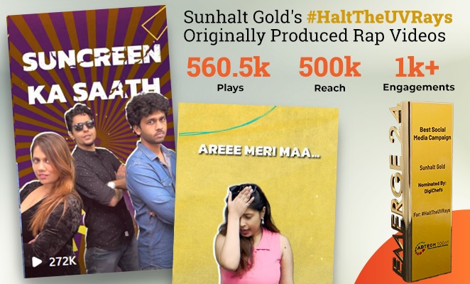 Sunhalt Gold’s #HaltTheUVRays Originally Produced Rap Videos – 500k+ Reach x 560k+ Video Plays