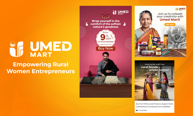 Empowering Rural Women Entrepreneurs With 3x Increase in Online Sales & 117% Increase in ROAS In 6 Months.