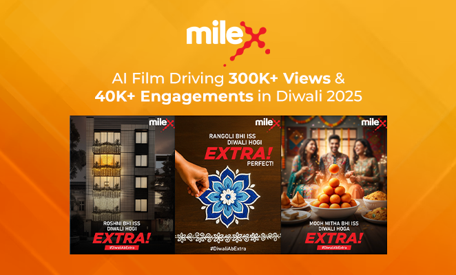 Milex: AI Film Driving 300K+ Views and 40K+ Engagements in Diwali 2025