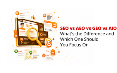 SEO vs AEO vs GEO vs AIO: What’s the Difference and Which One Should You Focus On?