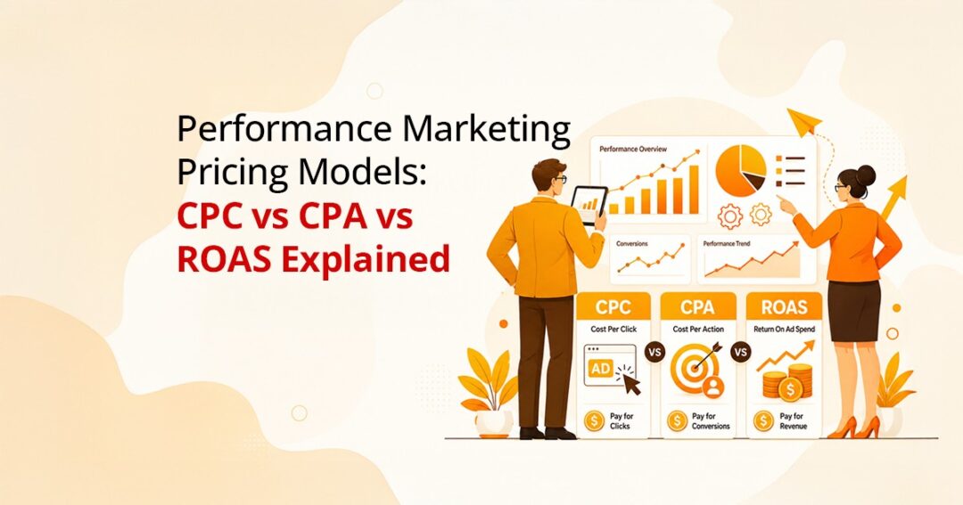 Performance Marketing Pricing Models: CPC vs CPA vs ROAS Explained