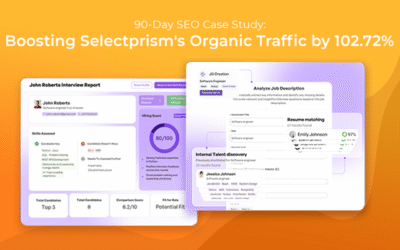 How We Increased Selectprism AI Organic Traffic by 102.72% in 90 Days